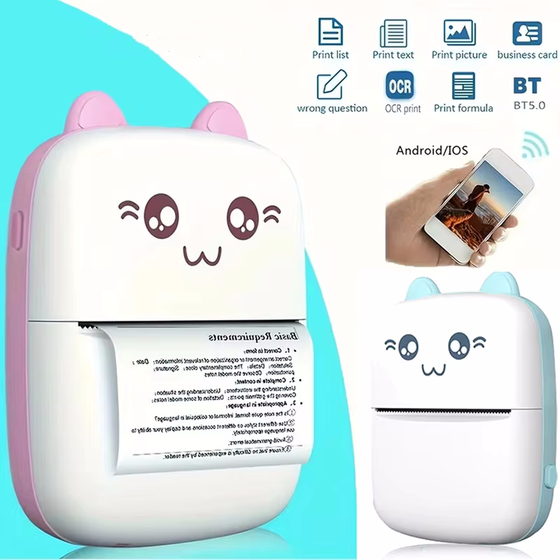 Mini Pocket Thermal Printer Paper Roll - Mini portable thermal printer print photo