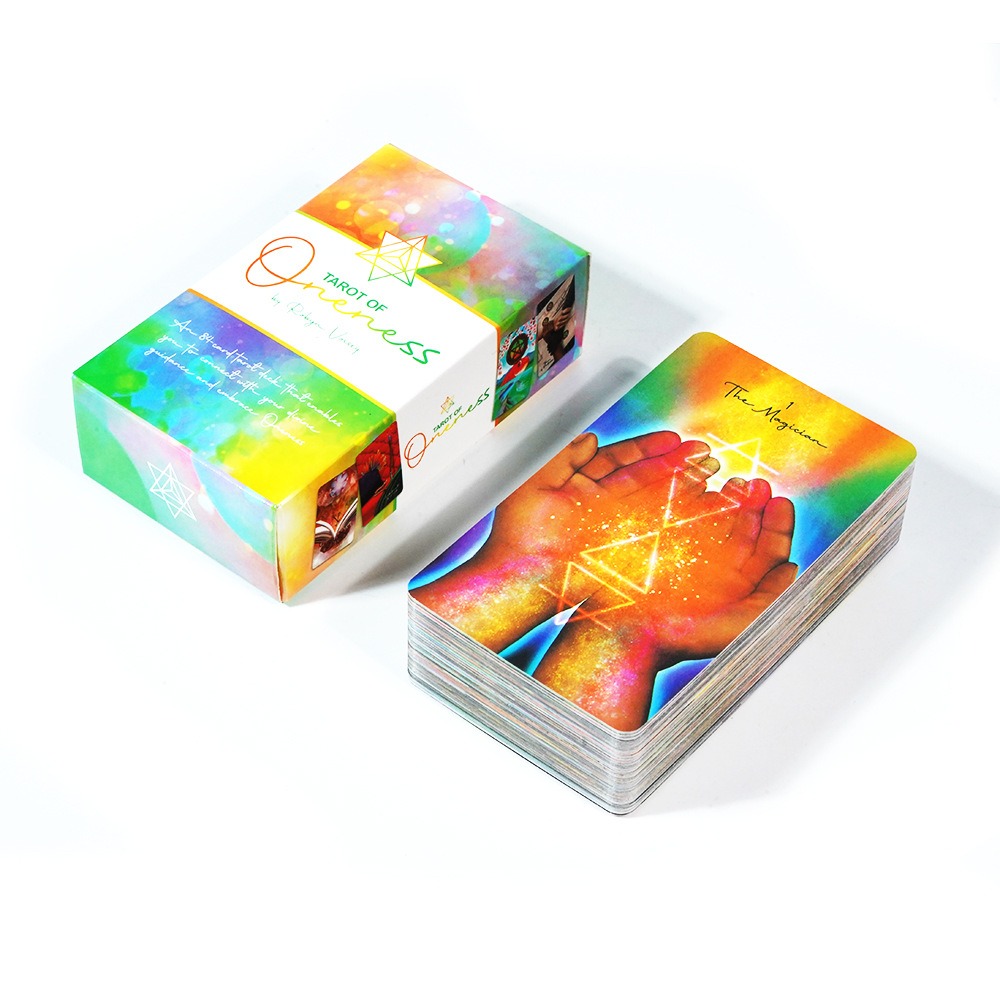 Tarot Deck With Guidebook - Tarot of Oneness 10.3*6 Cm 78