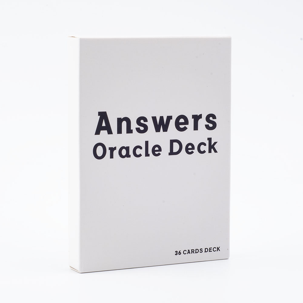 Tarot Deck With Guidebook - Answers Oracle Deck 36 Cards Messages