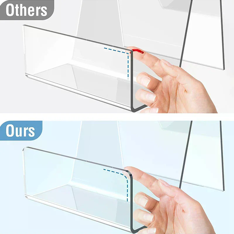 Clear Acrylic Book Stand Holder - 1Pcs Comic Book Display Acrylic Book