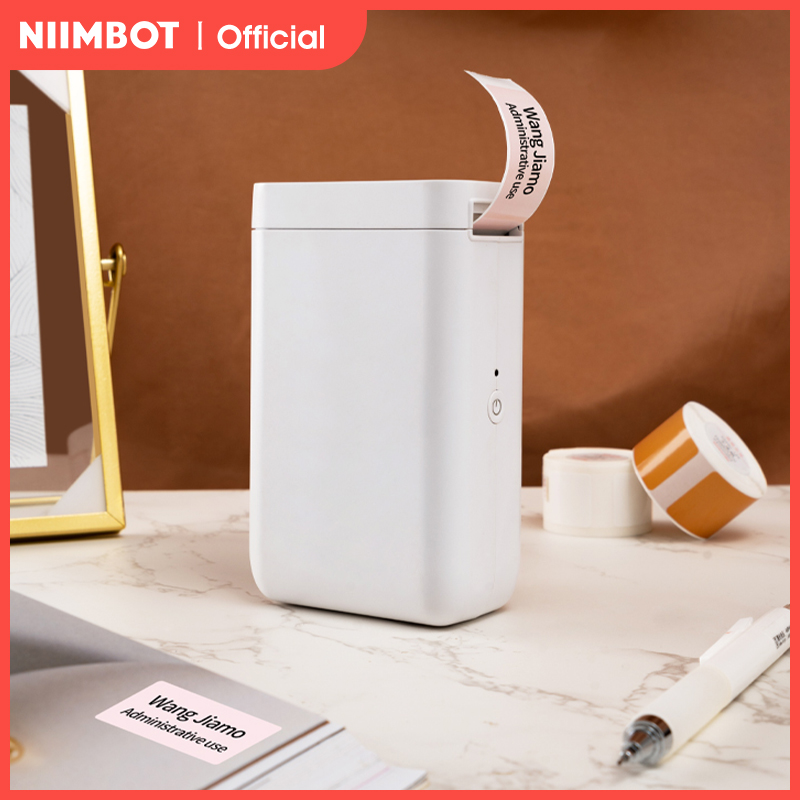 Mini Pocket Thermal Printer Paper Roll - ​​NiiMbot D101 Mini Thermal Label Printer