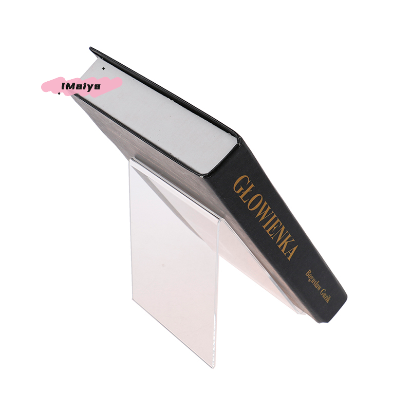 Clear Acrylic Book Stand Holder - M-1pcs Clear Acrylic Display Book Stand