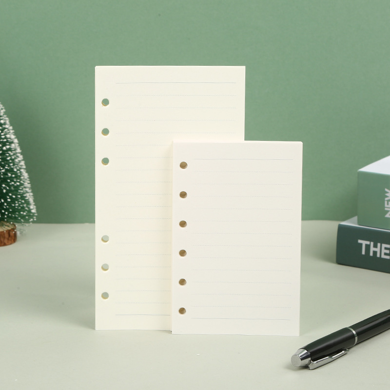 A5 Spiral Dotted Grid Notebook - A5 A6 A7 Loose Leaf Notebook