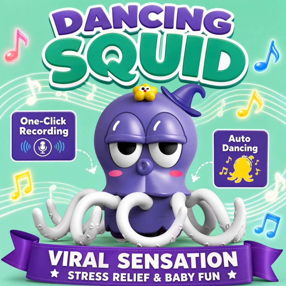 Music - Electric Dancing Octopus Toy Automatic Induction