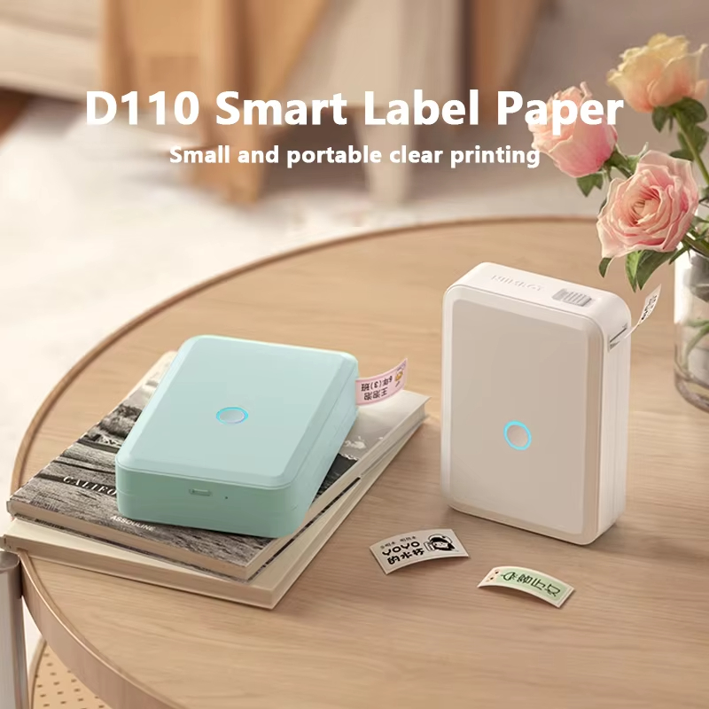 Mini Pocket Thermal Printer Paper Roll - Niimbot D110 Mini Portable Thermal Self-adhesive