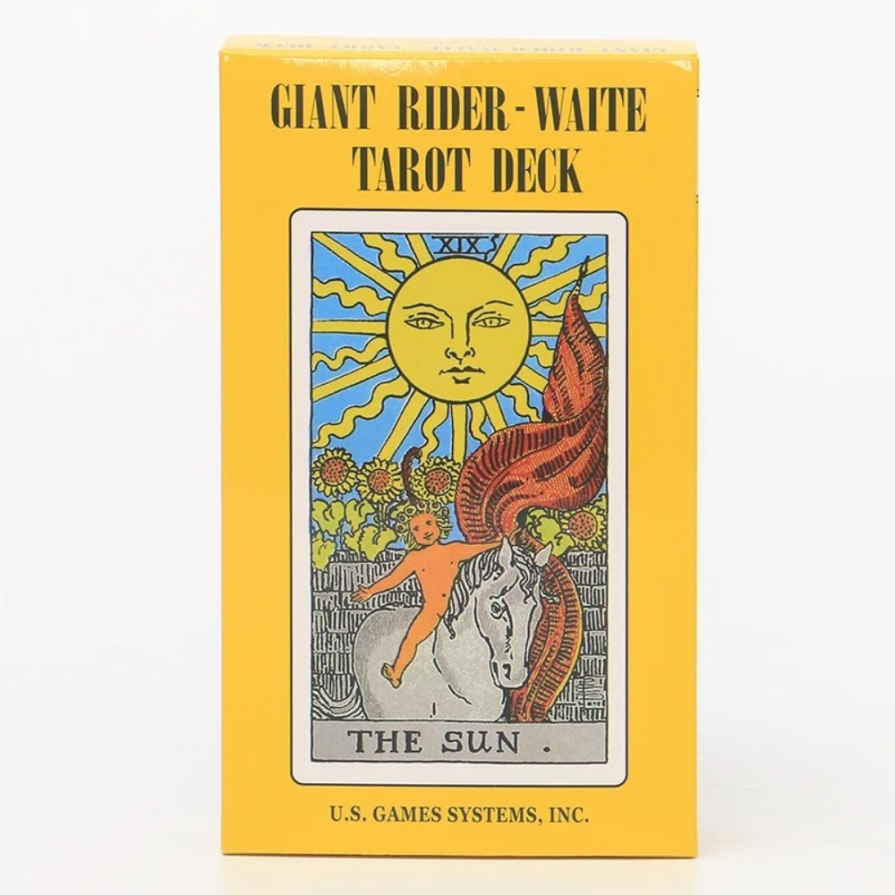 Tarot Deck With Guidebook - 10*17.3cm Large Classic Rider Waite Tarot