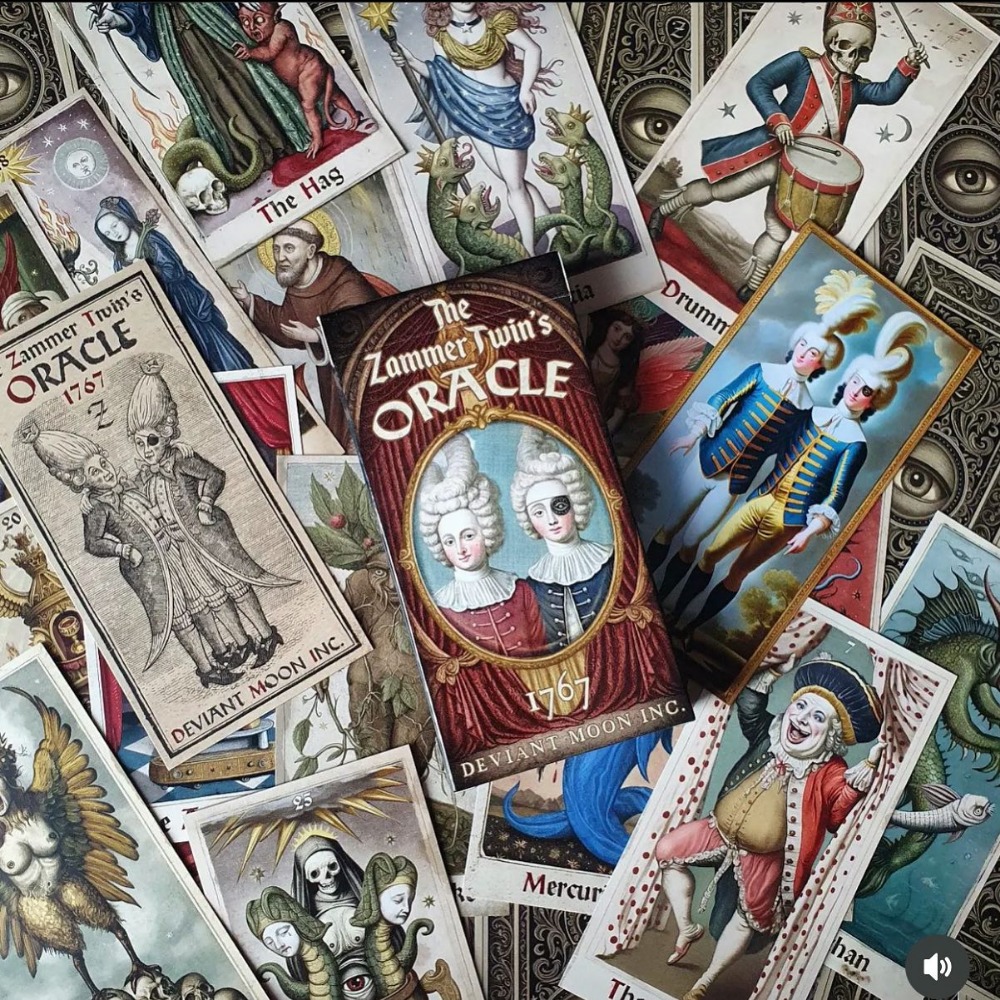 Tarot Deck With Guidebook - 6*12cm The Zammer Twins 1st Edition