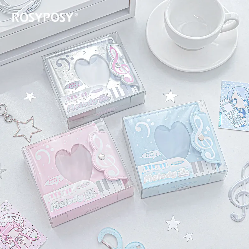 Blank Sheet Music Notebook - New Rosyposy Photocard Binder Musical Note