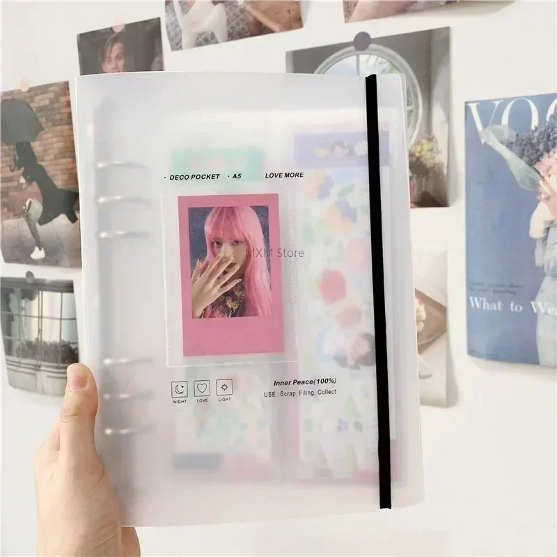 Kpop Photo Card Binder 3 Inch - A5 Binder Photocards Holder Kpop Photocard