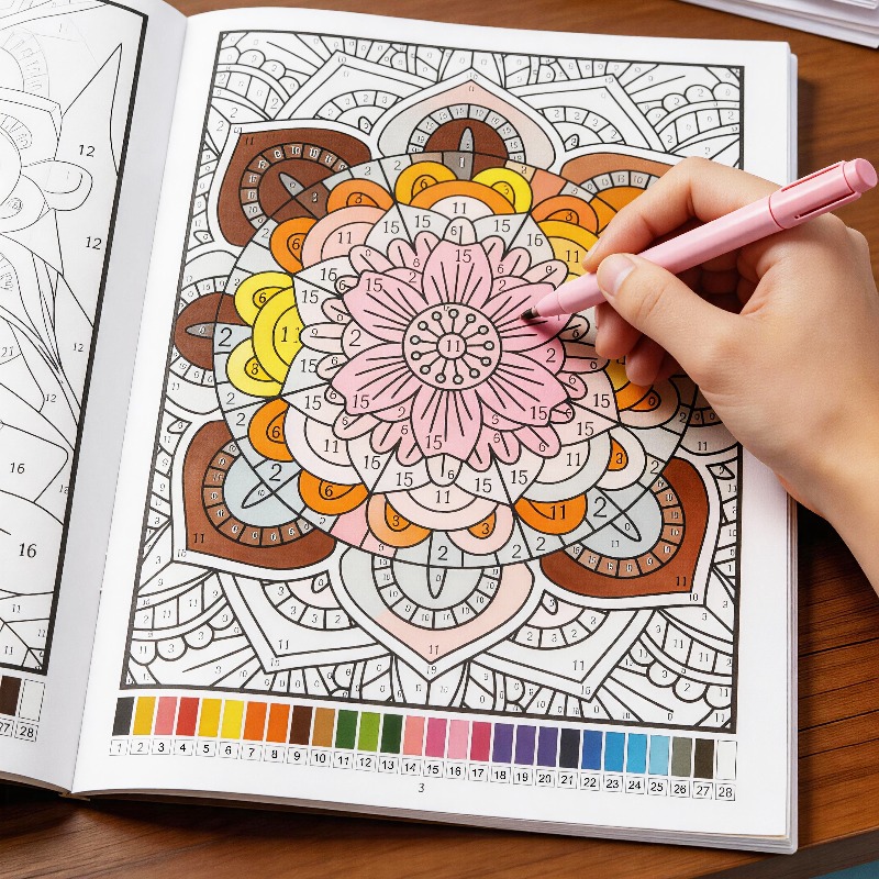 Adult Coloring Book Stress Relief - Adult Animal/plant Coloring Stress Relief Coloring