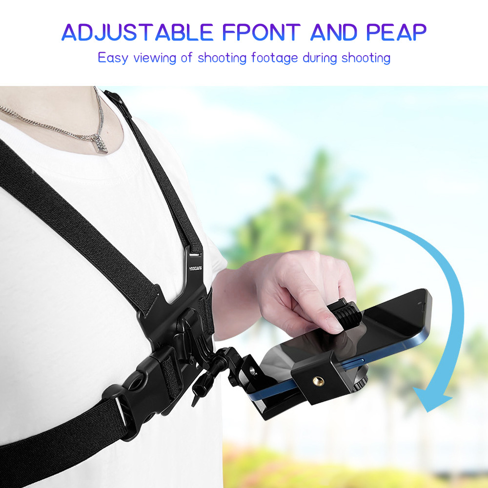 Magazines - Chest Mount Phone Strap Holder Adjustable