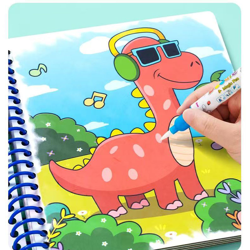 Magic Water Drawing Book Child - Reusable Water Magic Coloring Book review and price