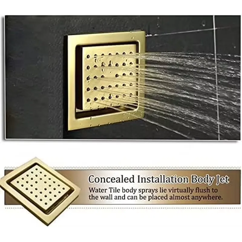 Smart LED Shower Set Bathroom  - Music review and price