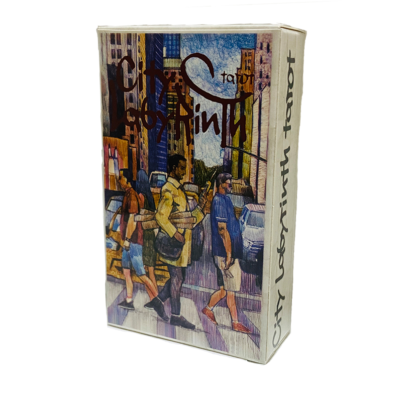 City Labyrinth Tarot Cards 78  - Tarot Deck With Guidebook review and price