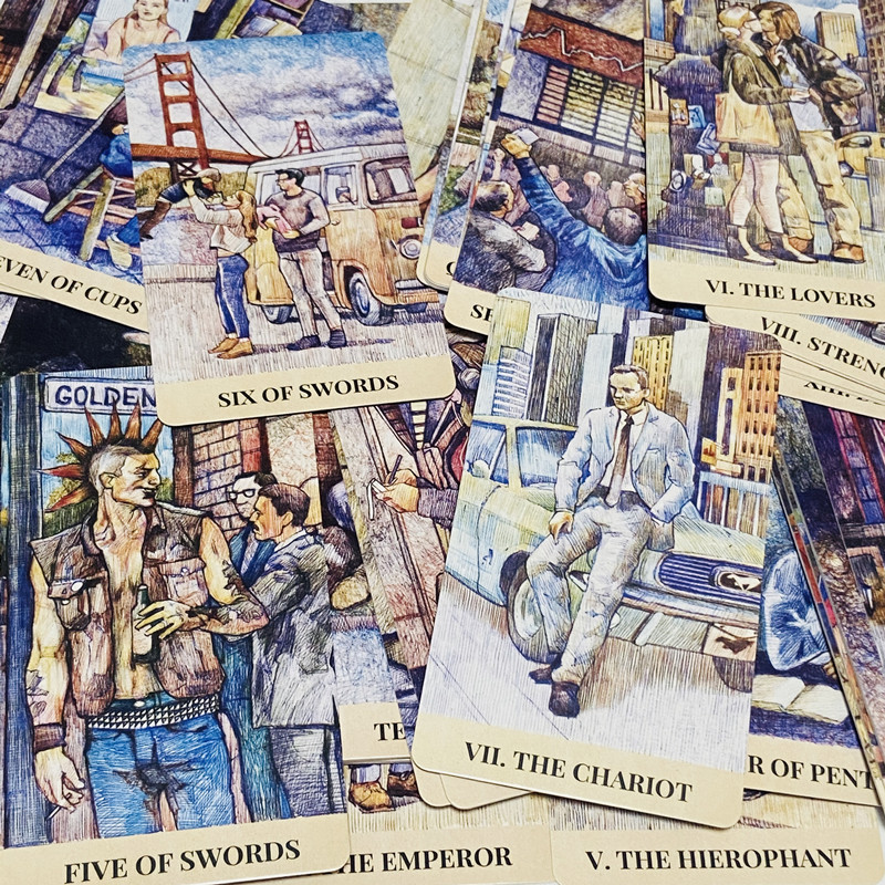 City Labyrinth Tarot Cards 78  - Tarot Deck With Guidebook review and price