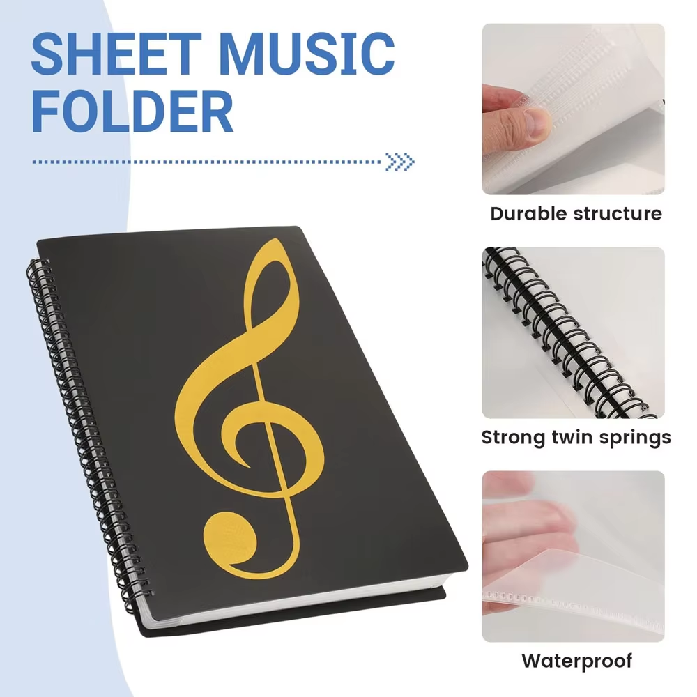 Flexible 40 Pages Piano Music  - Blank Sheet Music Notebook review and price