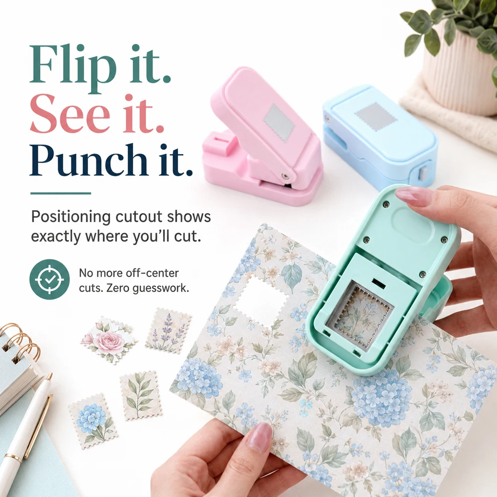 Postage Stamp Edge Paper Punch - Books review and price