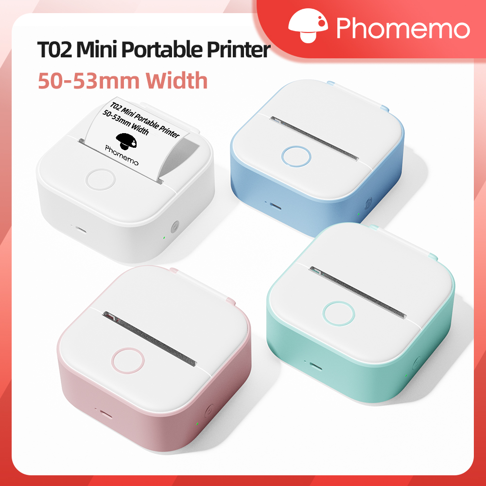 Phomemo T02 Wireless Pocket Th - Mini Pocket Thermal Printer Paper Roll review and price