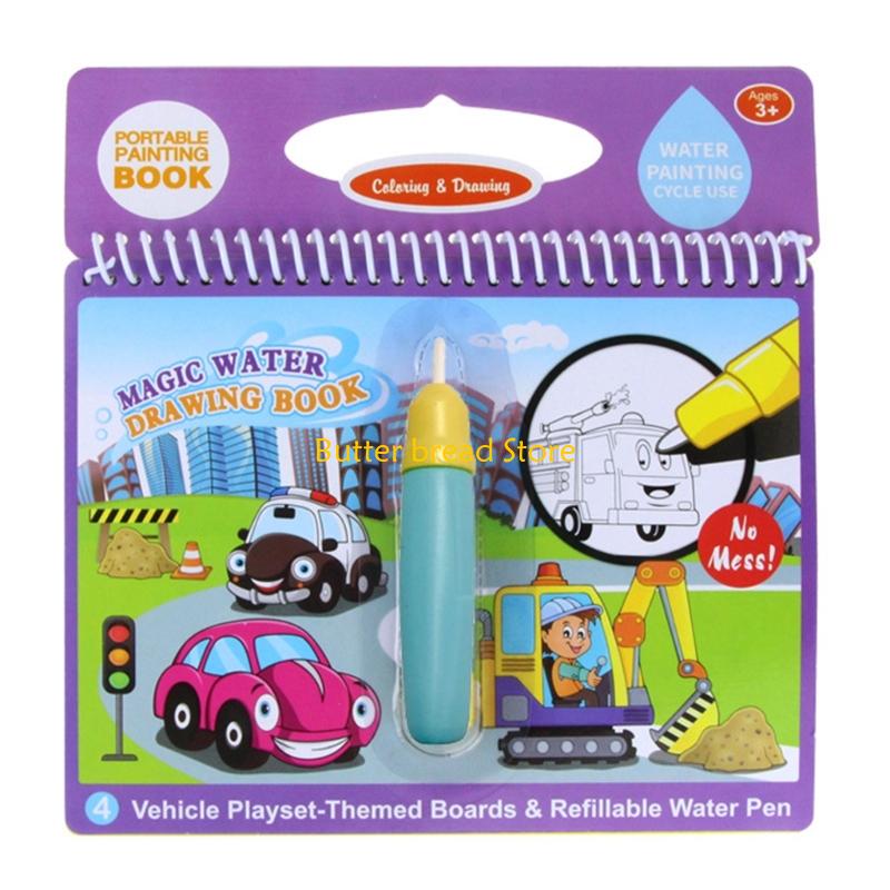W89C Magical Water Drawing Pad - Reusable Water Magic Coloring Book review and price