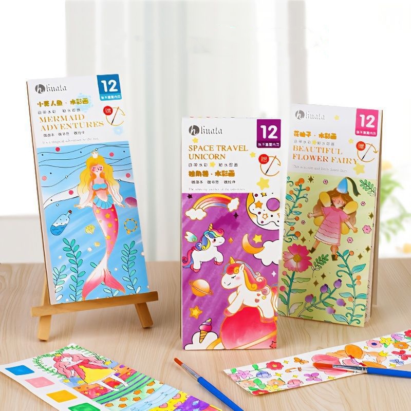 Bview Art Magic Water-Activate - Reusable Water Magic Coloring Book review and price