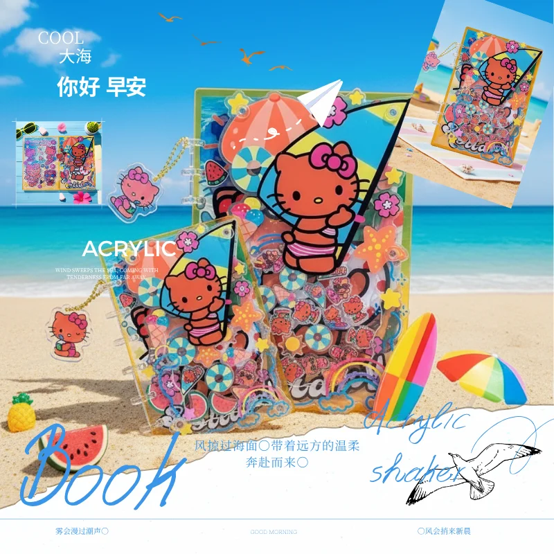 Acrylic Shaker Notebook A5 A7  - Stationery Books review and price