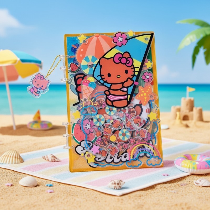 Acrylic Shaker Notebook A5 A7  - Stationery Books review and price