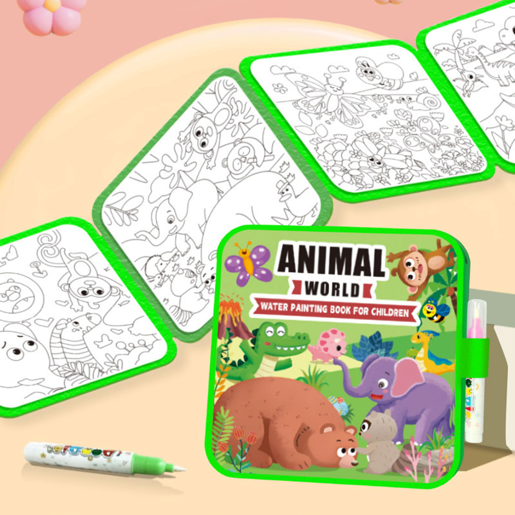 Kids Magics Clear Water Colori - Reusable Water Magic Coloring Book review and price