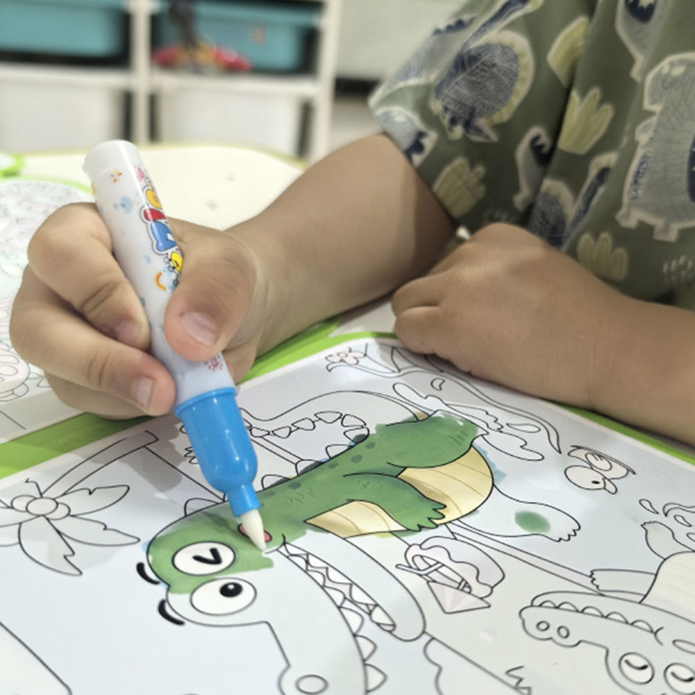 Kids Magics Clear Water Colori - Reusable Water Magic Coloring Book review and price