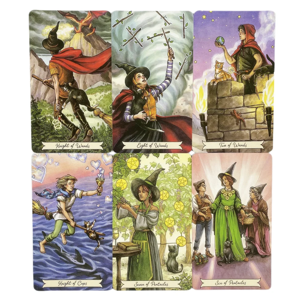 Everyday Witch Tarot Cards Dec - Tarot Deck With Guidebook review and price