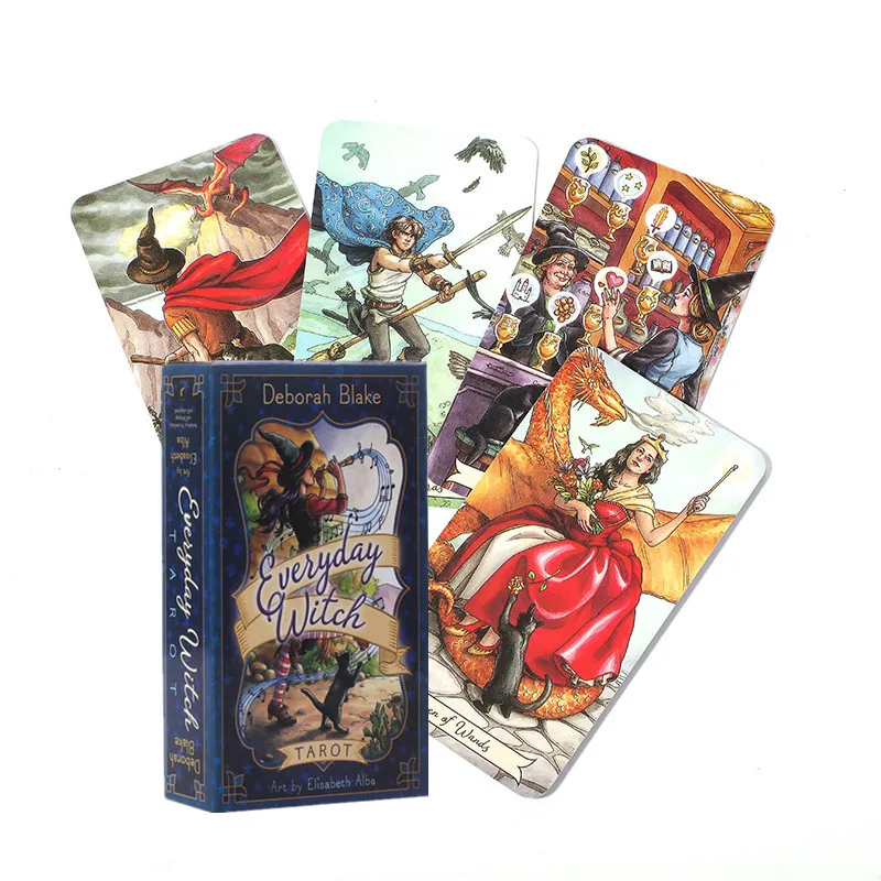 Everyday Witch Tarot Cards Dec - Tarot Deck With Guidebook review and price