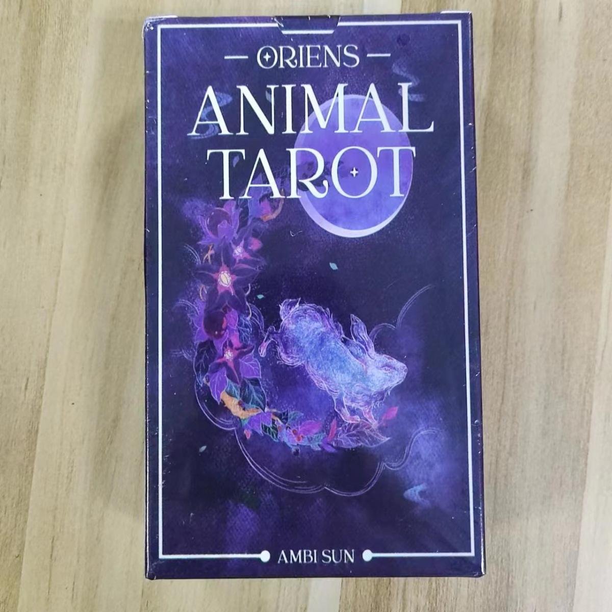 12x7 Cm Oriens Animal Tarot 78 - Tarot Deck With Guidebook review and price
