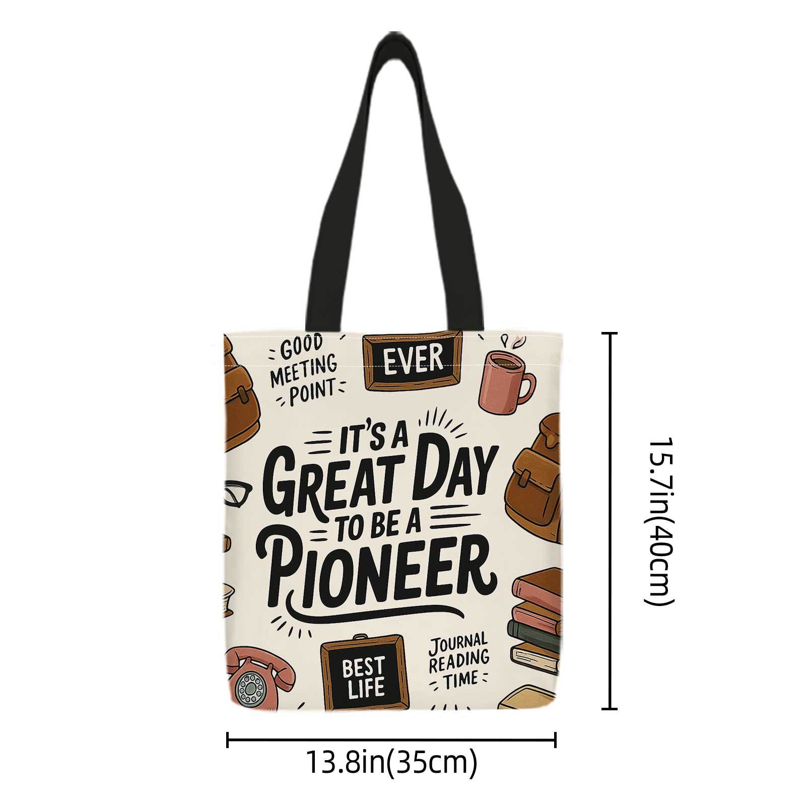 A Shopping Tote Bag with Print - Books review and price