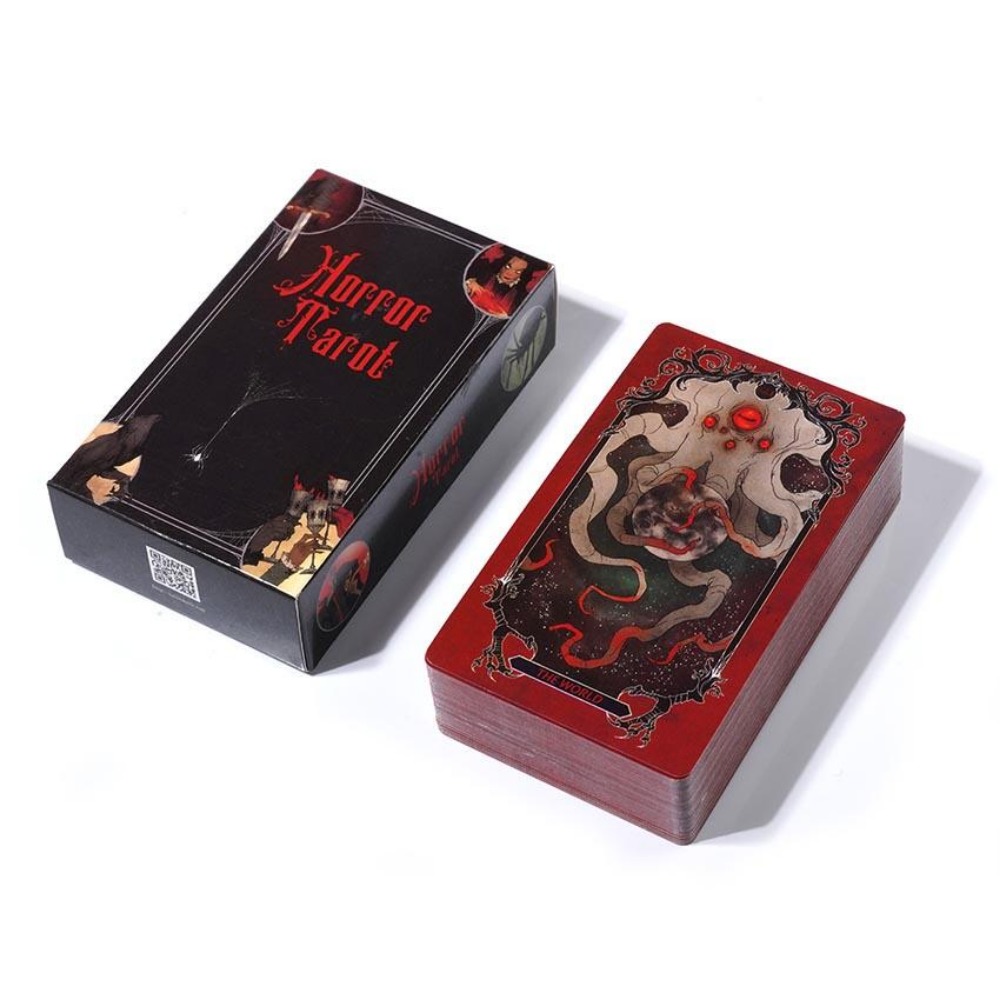 10.3*6cm Horror Tarot Deck Car - Tarot Deck With Guidebook review and price