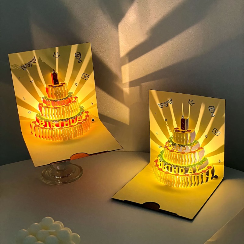 3D Music Light Birthday Card C - Blank Sheet Music Notebook review and price