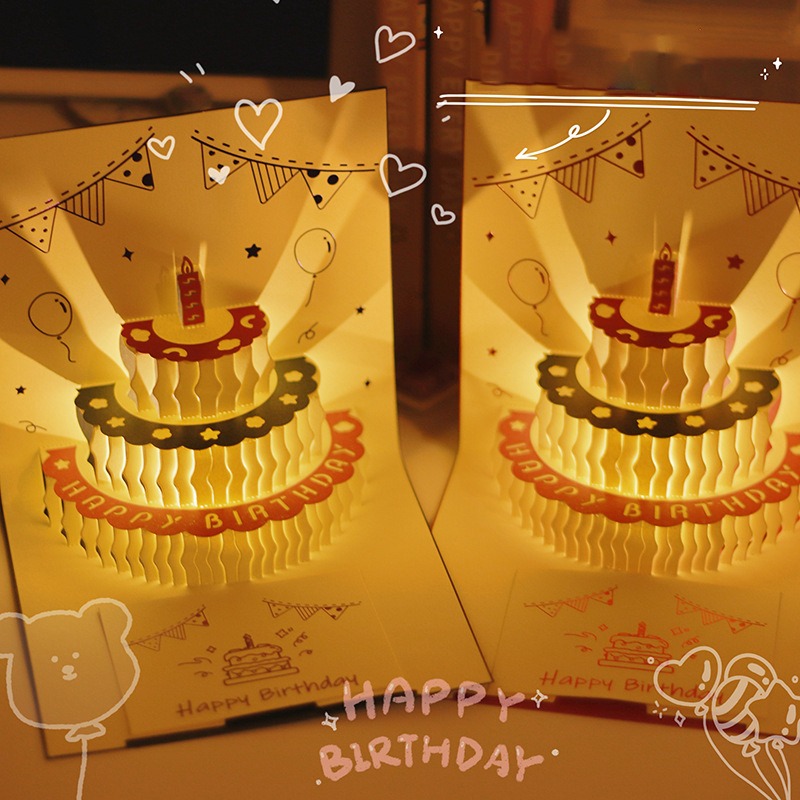 3D Music Light Birthday Card C - Blank Sheet Music Notebook review and price