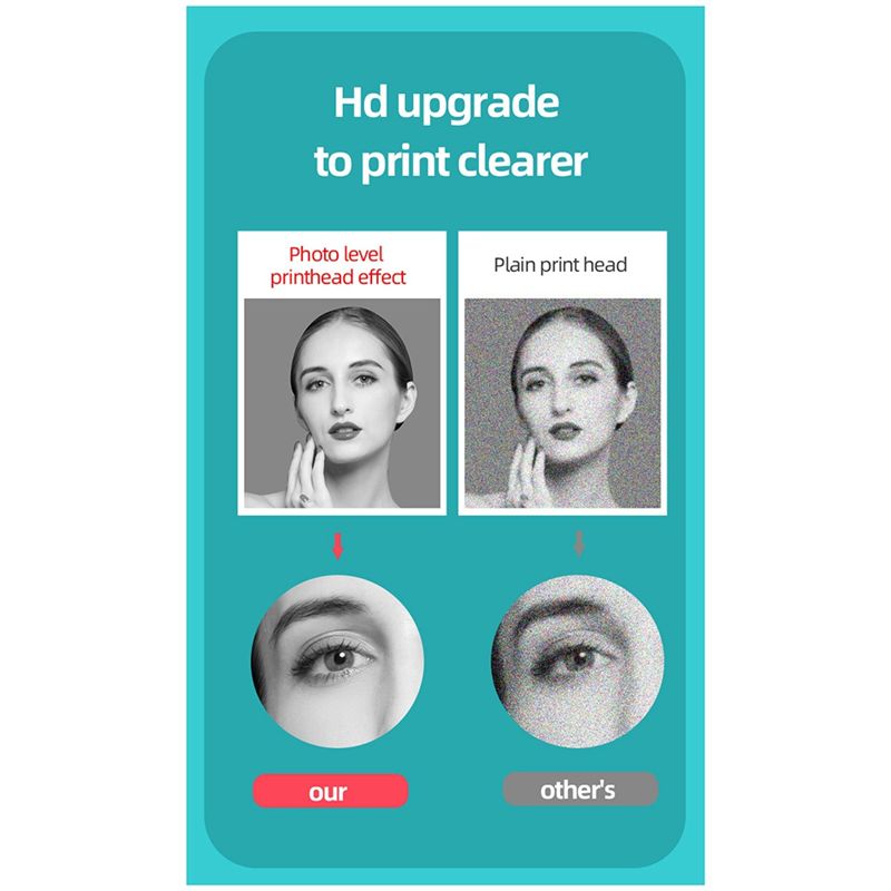 clinch X5 Portable Mini Wirele - Mini Pocket Thermal Printer Paper Roll review and price