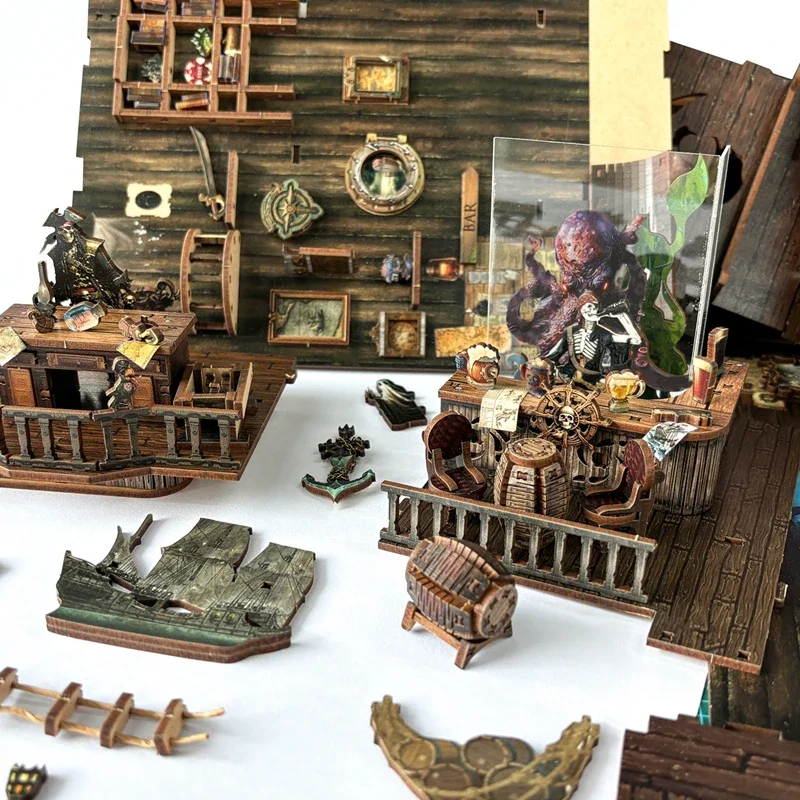 Miniature DIY Wooden New World - Diy Wooden Book Nook Kit Shelf Insert review and price