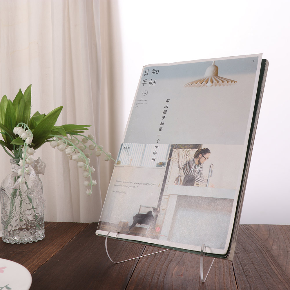Tablet Holder Acrylic Flat Pla - Clear Acrylic Book Stand Holder review and price