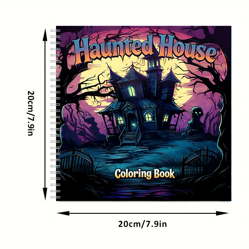 Haunted House Coloring Book fo - Adult Coloring Book Stress Relief review and price