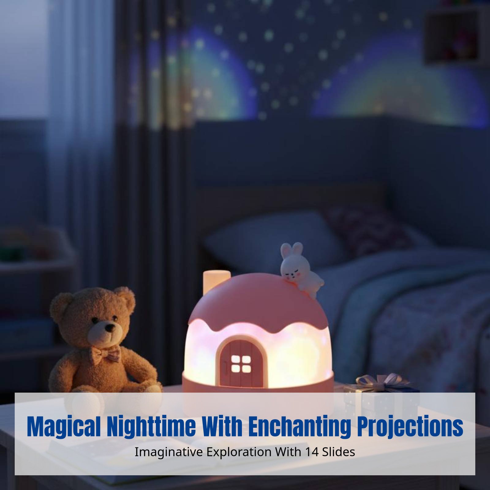Cartoon Bunny Star Projector,  - Music review and price