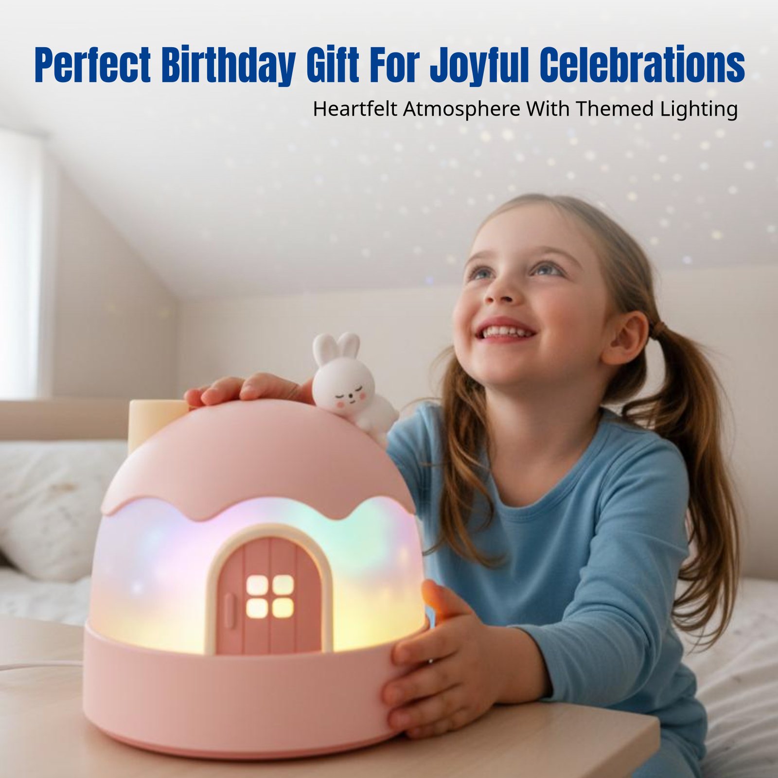 Cartoon Bunny Star Projector,  - Music review and price