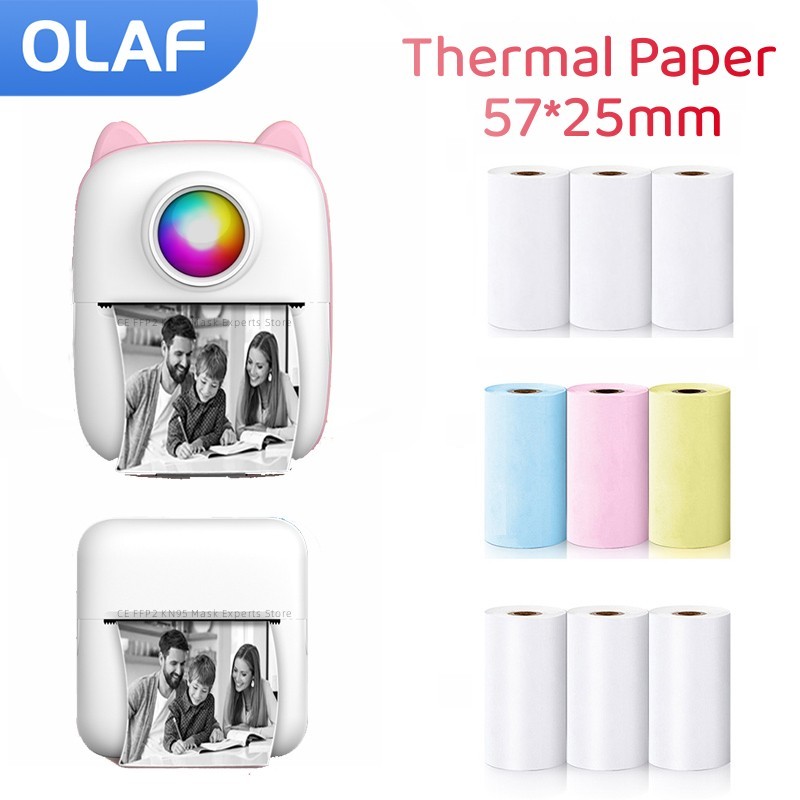 57MM Rolls Thermal Paper Self- - Mini Pocket Thermal Printer Paper Roll review and price