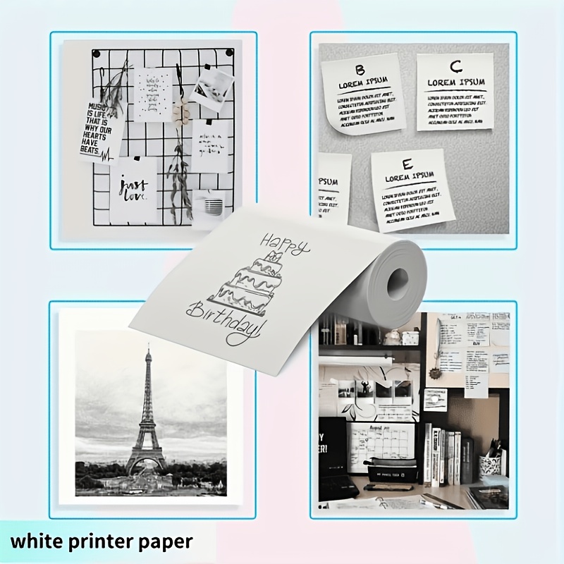 13 Rolls 57x25mm Mini Thermal  - Mini Pocket Thermal Printer Paper Roll review and price