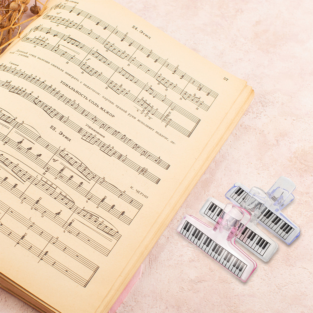 6Pcs Music Stand Clips Clear A - Clear Acrylic Book Stand Holder review and price