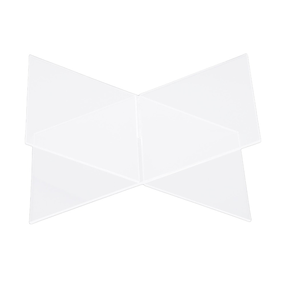 1set X-Shaped Design Acrylic B - Clear Acrylic Book Stand Holder review and price
