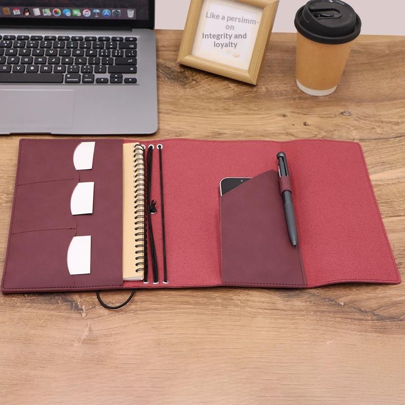 Refillable Notebook Organizer  - Vintage Leather Journal Notebook review and price