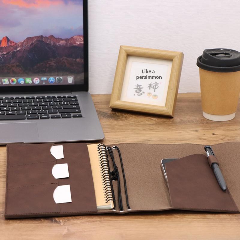 Refillable Notebook Organizer  - Vintage Leather Journal Notebook review and price
