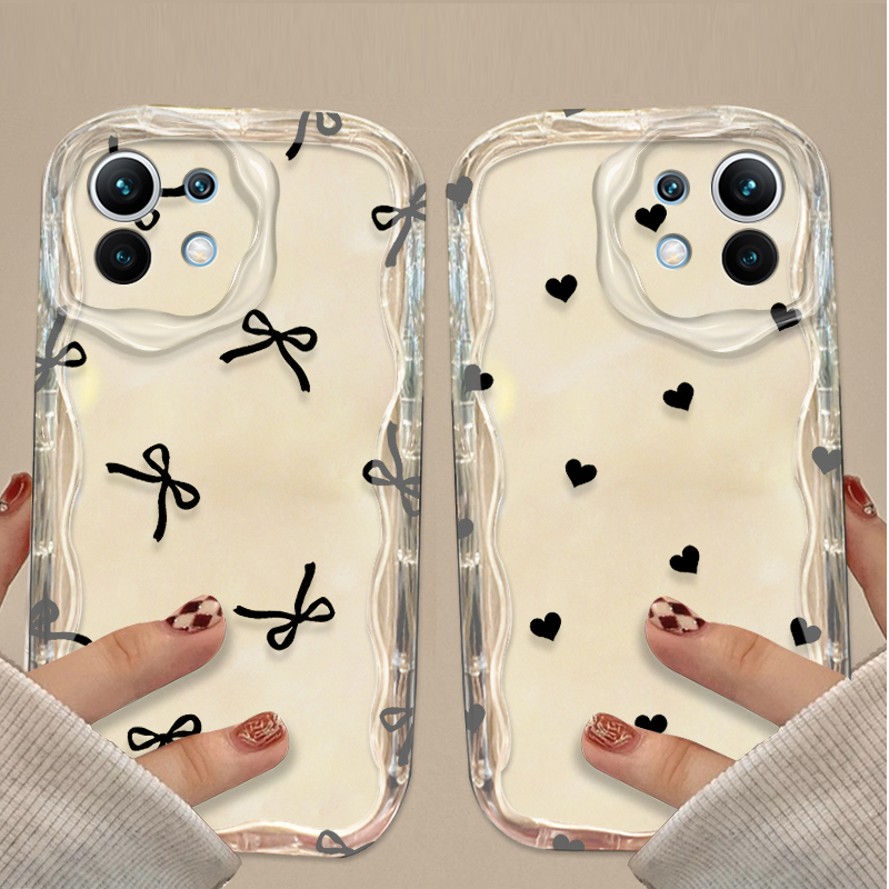 Black Bowknot love Heart Case  - Magazines review and price