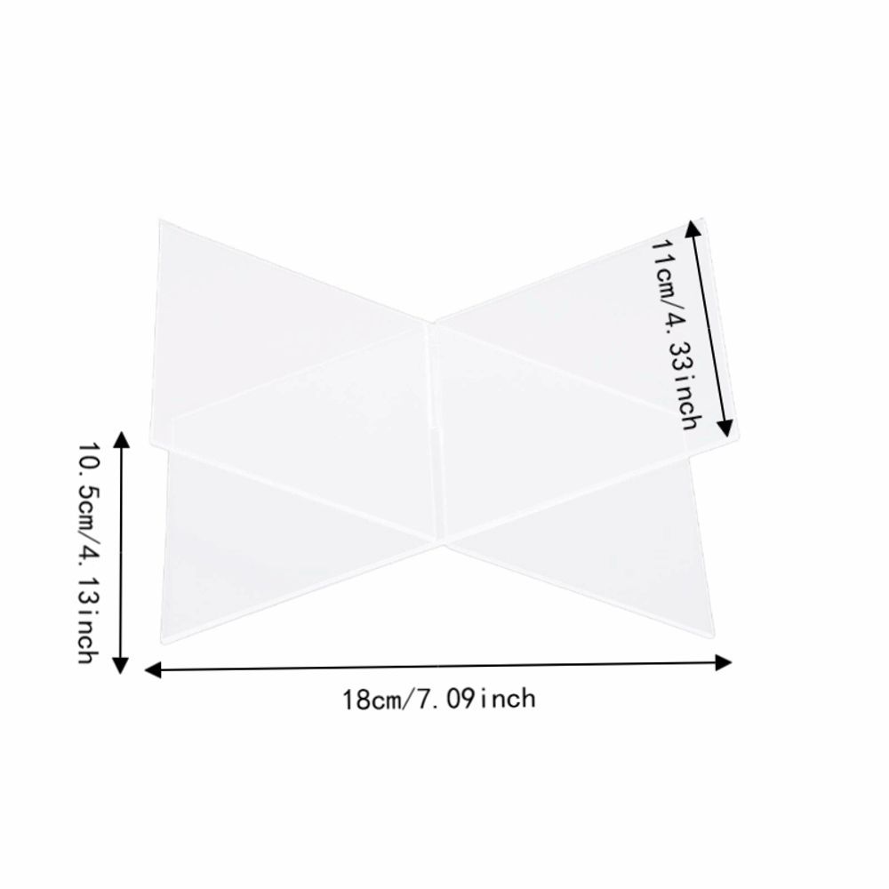 1set X-Shaped Design Acrylic B - Clear Acrylic Book Stand Holder review and price