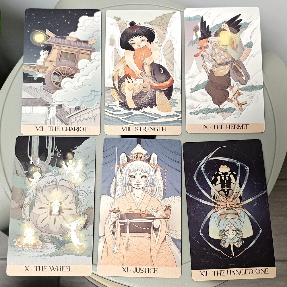 Yokai Tarot Cards 78Pcs Japane - Tarot Deck With Guidebook review and price